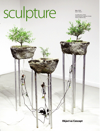 Sculpture Magazine Cover May 2012